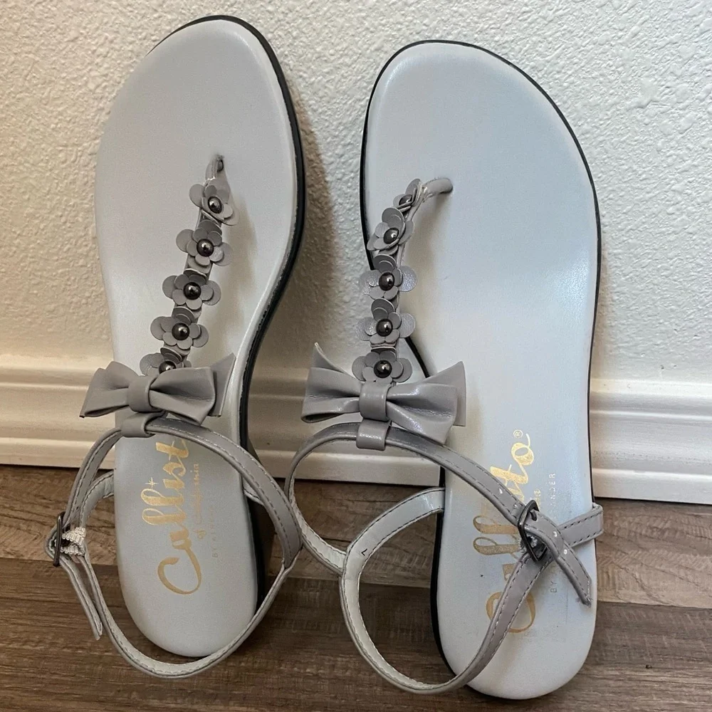 Callisto of California open toes sandals size 7 - Picture 2 of 5